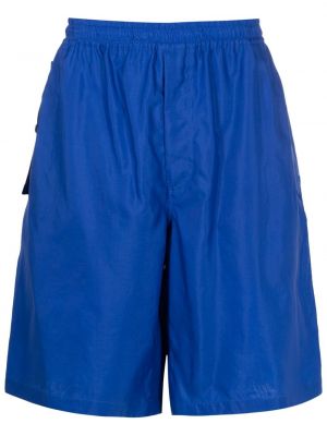 Pantaloni scurți cu croială lejeră Ferragamo albastru