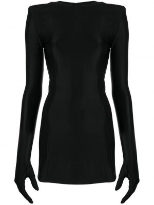 Μάξι φόρεμα Vetements μαύρο