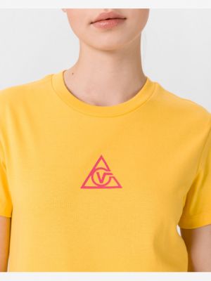 T-shirt Vans gelb