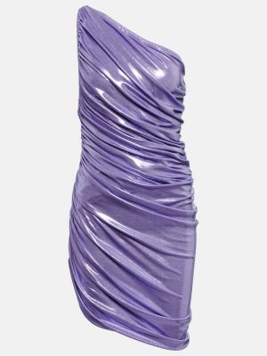 Mini vestido Norma Kamali violeta