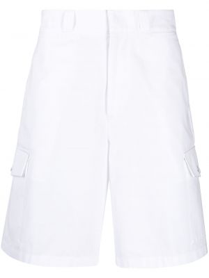 Pantaloncini cargo Prada bianco