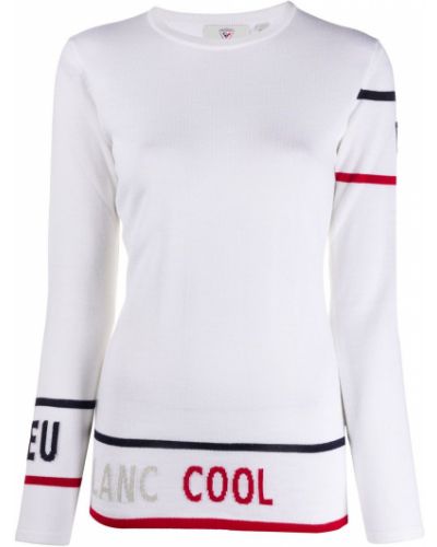 Jersey de tela jersey Rossignol blanco