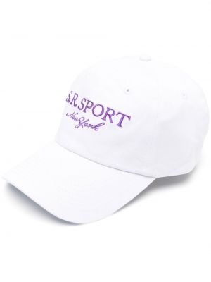 Brodert cap Sporty & Rich hvit