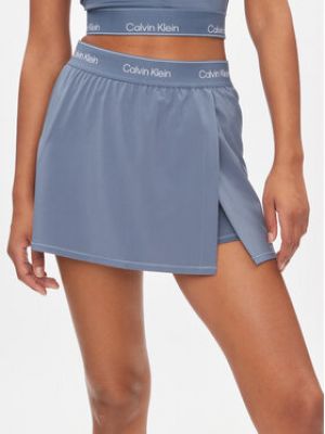 Mini sukně Calvin Klein Performance modré