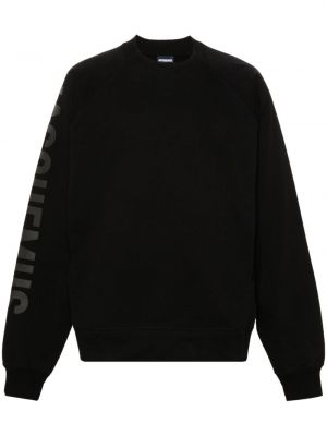 Sweatshirt aus baumwoll Jacquemus schwarz