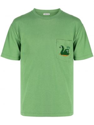 Bavlnené tričko Bode zelená