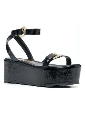 Sportske sandale Versace Jeans Couture crna