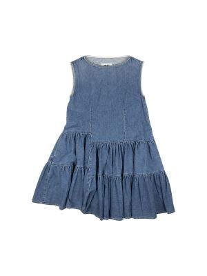 Джинсовое платье без рукавов Mm6 Maison Margiela синее