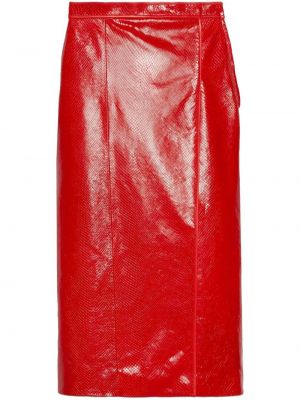 Suknja pencil Gucci crvena