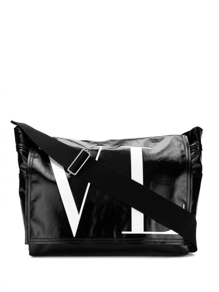 Τσάντα ώμου Valentino Garavani μαύρο