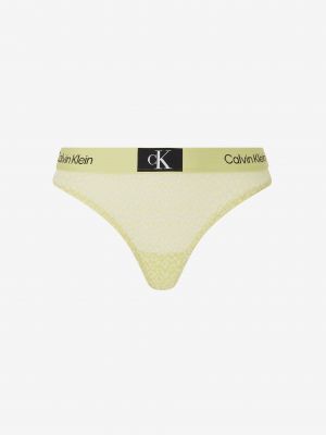 Kalhotky string Calvin Klein Underwear žluté