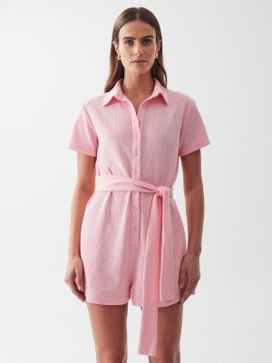 Ολόσωμη φόρμα Calli ροζ
