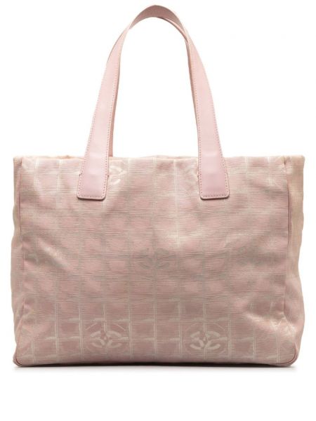 Τσάντα shopper Chanel Pre-owned ροζ