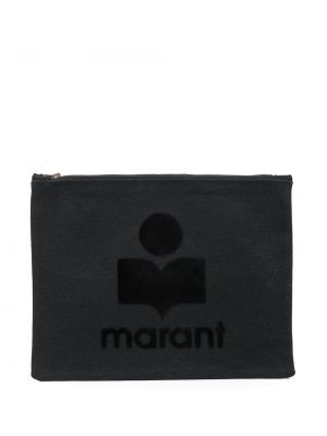 Bolso clutch Isabel Marant negro