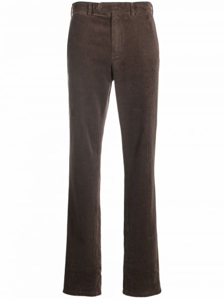 Pantalones chinos slim fit Aspesi marrón