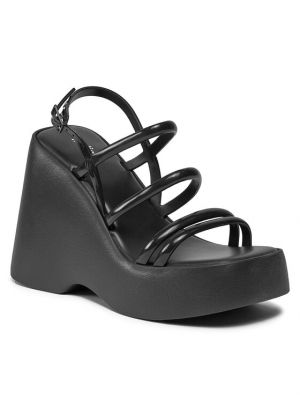 Sandale cu platformă Melissa negru
