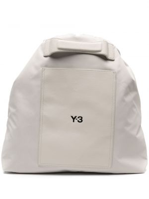 Rucksack mit print Y-3 weiß