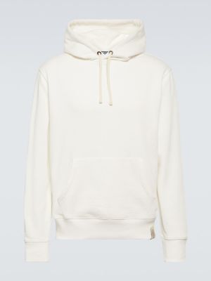 Pamučna hoodie s kapuljačom Polo Ralph Lauren bijela