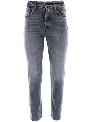 Skinny jeans Mother grau