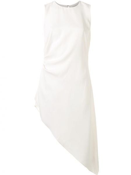 Блузка без рукавов асимметричного кроя Sachin & Babi, белая