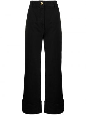 Pantalones bootcut Patou negro