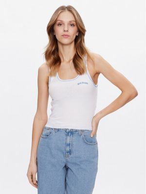 Елек slim Bdg Urban Outfitters бяло