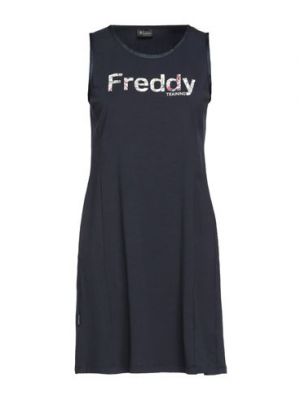 Mini-abito di cotone Freddy blu