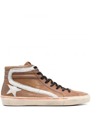 Lær sneakers Golden Goose