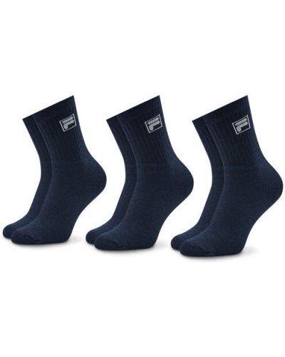 Fila 3 pár uniszex bokazokni F9000 Sötétkék