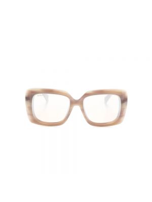 Okulary przeciwsłoneczne Max Mara brązowe