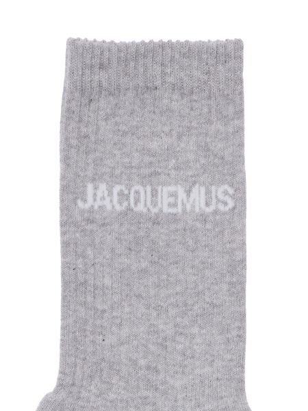 Чорапи Jacquemus сиво