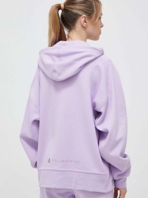 Trening cu glugă Adidas By Stella Mccartney violet