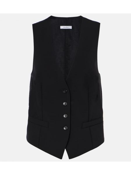 Trøje vest Max Mara sort