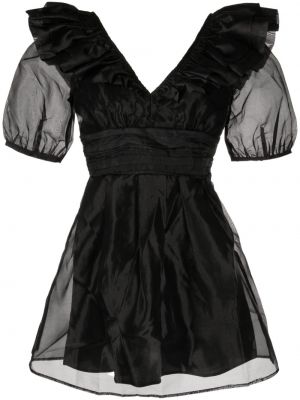 Koktejlkové šaty Batsheva čierna