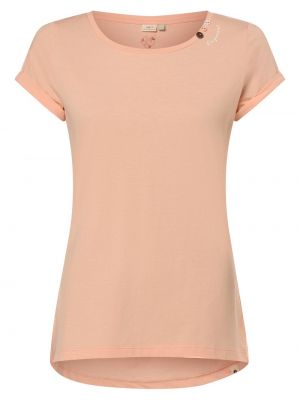 Koszulka bawełniana Ragwear różowa