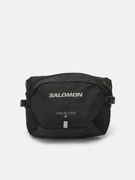 Черная поясная сумка Salomon