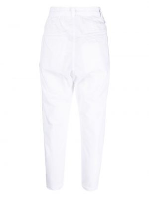 Bavlněné kalhoty Kristensen Du Nord bílé