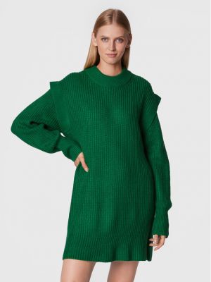 Voľné priliehavé šaty Silvian Heach zelená