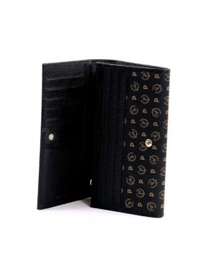 Dzianinowy portfel Pollini czarny