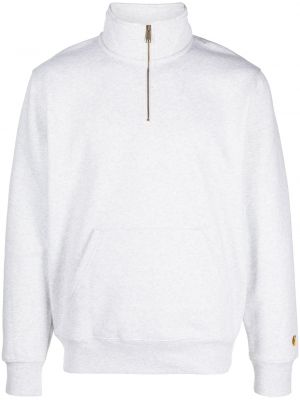 Sweatshirt med dragkedja Carhartt Wip grå