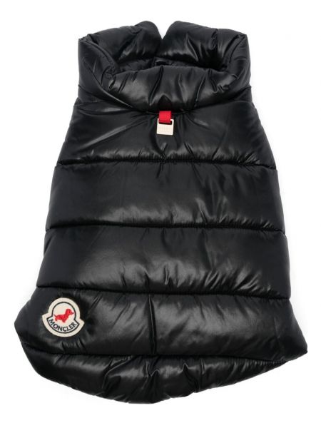 Tikattu liivi Moncler X Poldo musta