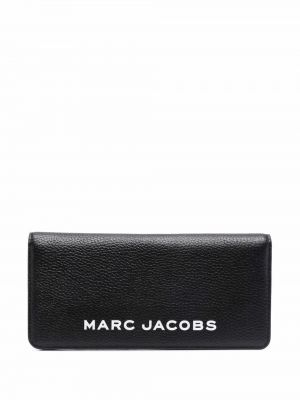 Trykt lommebok Marc Jacobs svart