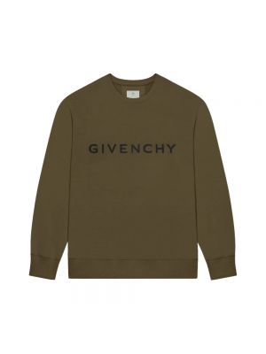 Sweatshirt mit print Givenchy grün