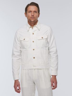 Kurtka jeansowa Polo Ralph Lauren biała