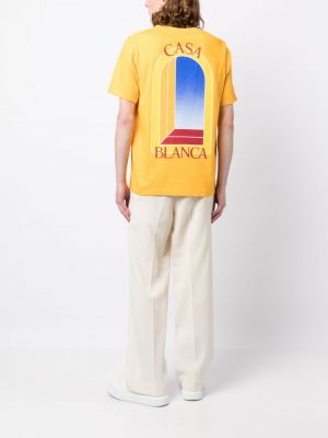 Casablanca L'Arche De Jour Organic Cotton T-shirt - Farfetch