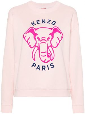 Medvilninis džemperis Kenzo rožinė