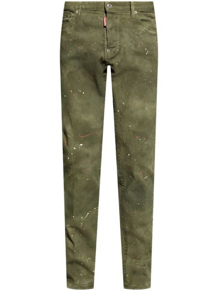 Skinny jeans Dsquared2 grøn