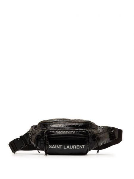 Колан Saint Laurent Pre-owned черно