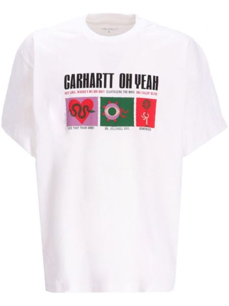 Тениска Carhartt Wip бяло