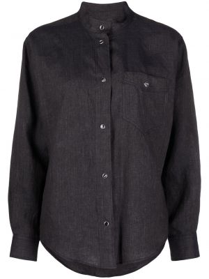 Camisa con bolsillos Isabel Marant étoile negro